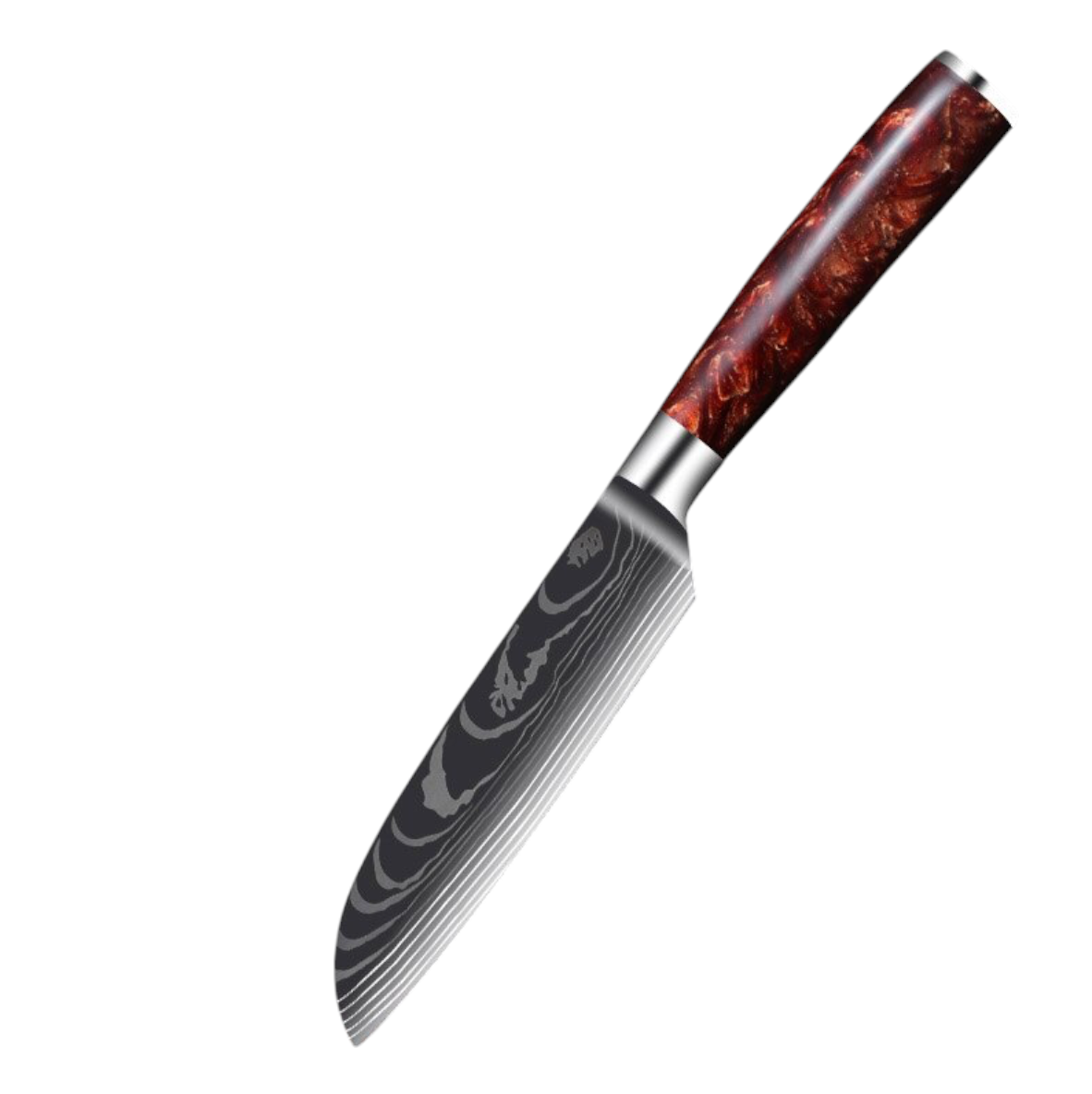 Set de Couteaux de Cuisine — Acier Inoxydable Carbone