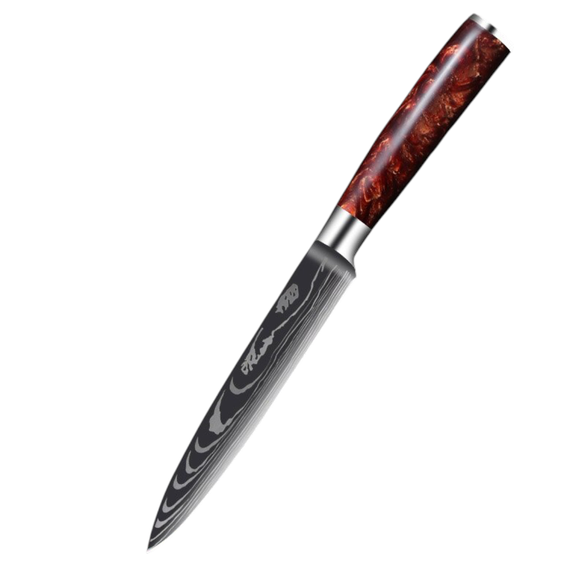 Set de Couteaux de Cuisine — Acier Inoxydable Carbone