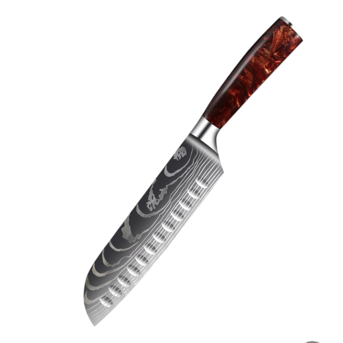 Set de Couteaux de Cuisine — Acier Inoxydable Carbone