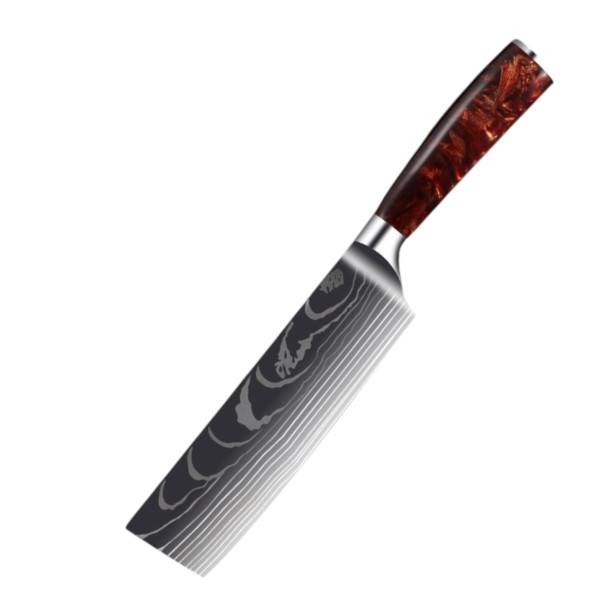 Set de Couteaux de Cuisine — Acier Inoxydable Carbone