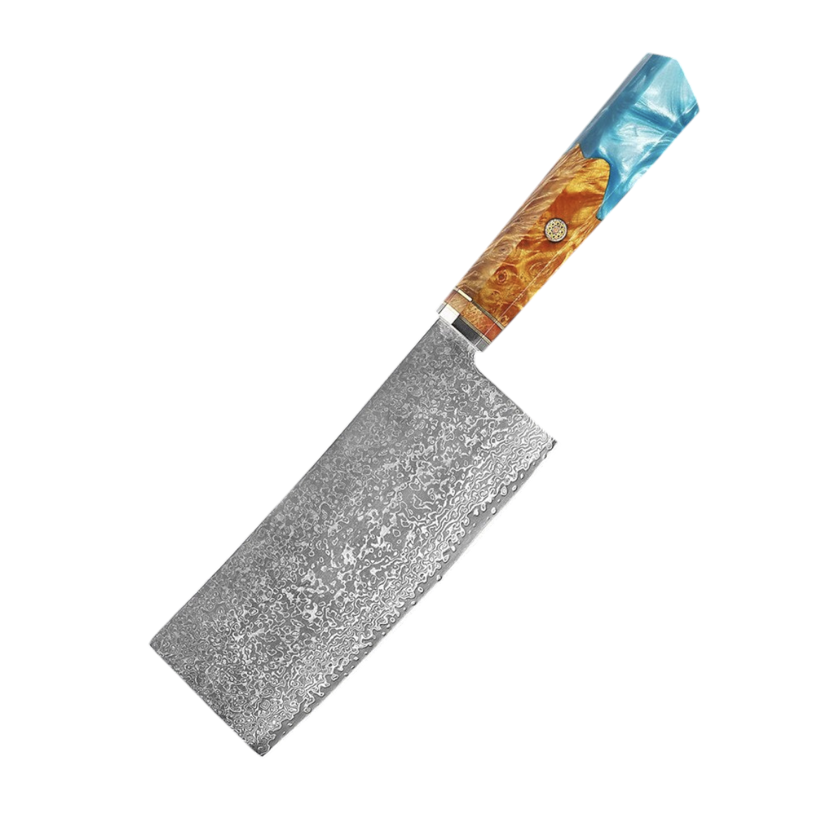 Couteau de Chef Damas VG10 — Manche Bois