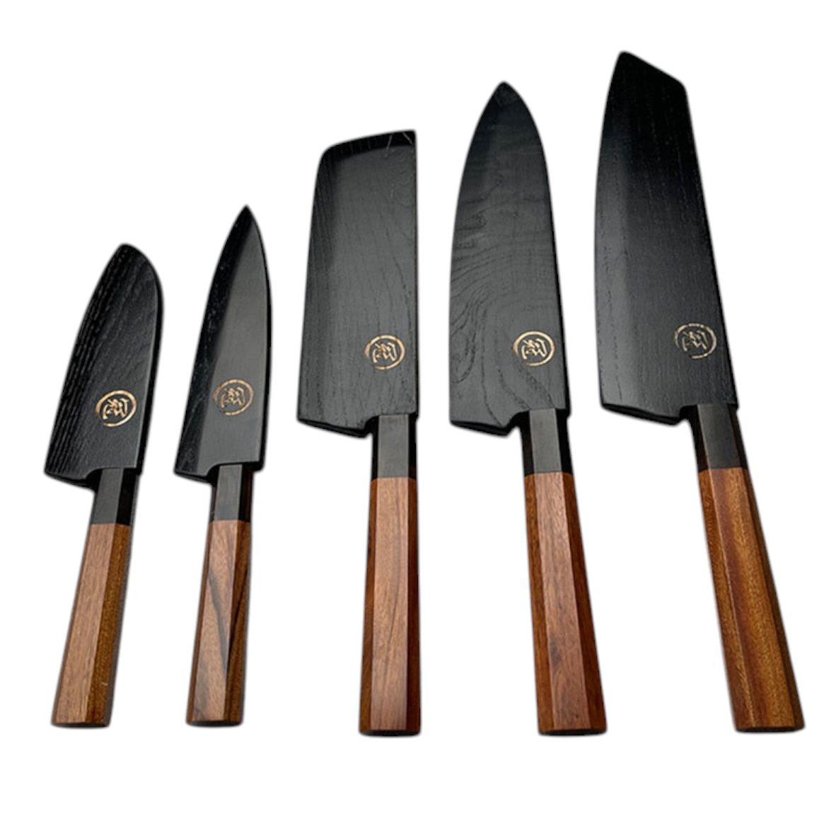 Set de Couteaux de Chef AUS-10 — Manche Bois d'Afrique