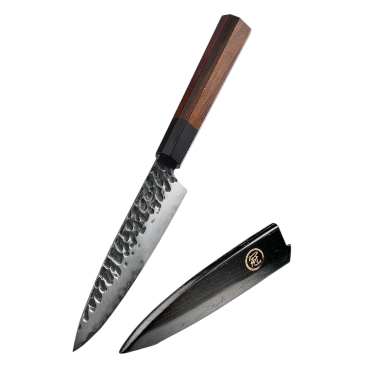 Set de Couteaux de Chef AUS-10 — Manche Bois d'Afrique