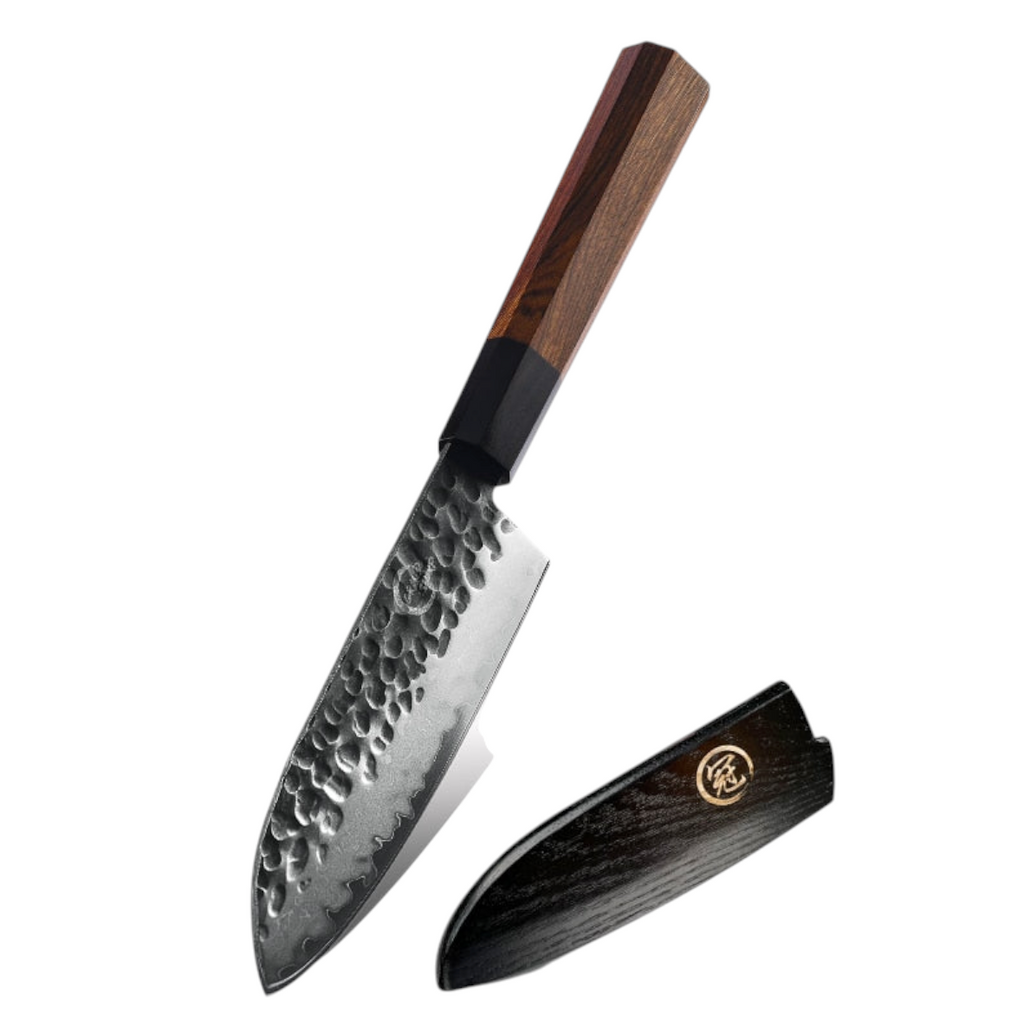 Set de Couteaux de Chef AUS-10 — Manche Bois d'Afrique