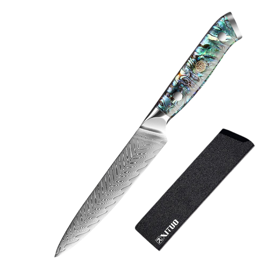 Couteau de Chef Damas — Manche Nacre