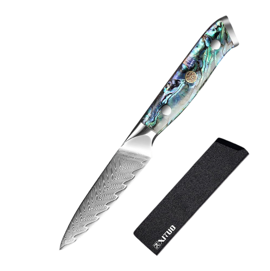 Couteau de Chef Damas — Manche Nacre
