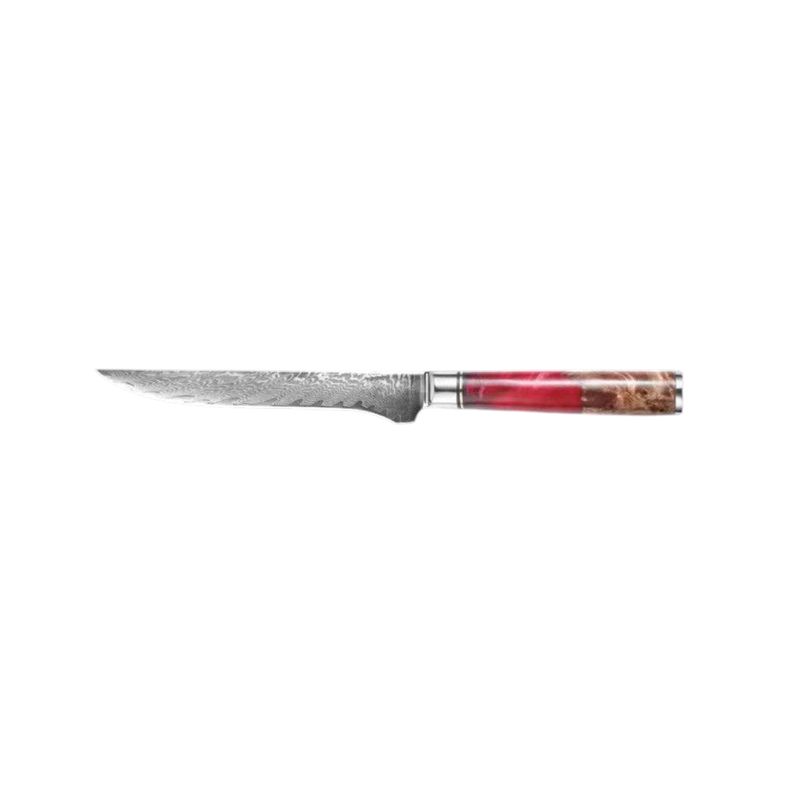 Set de Couteaux VG10 — Manche Résine Rouge