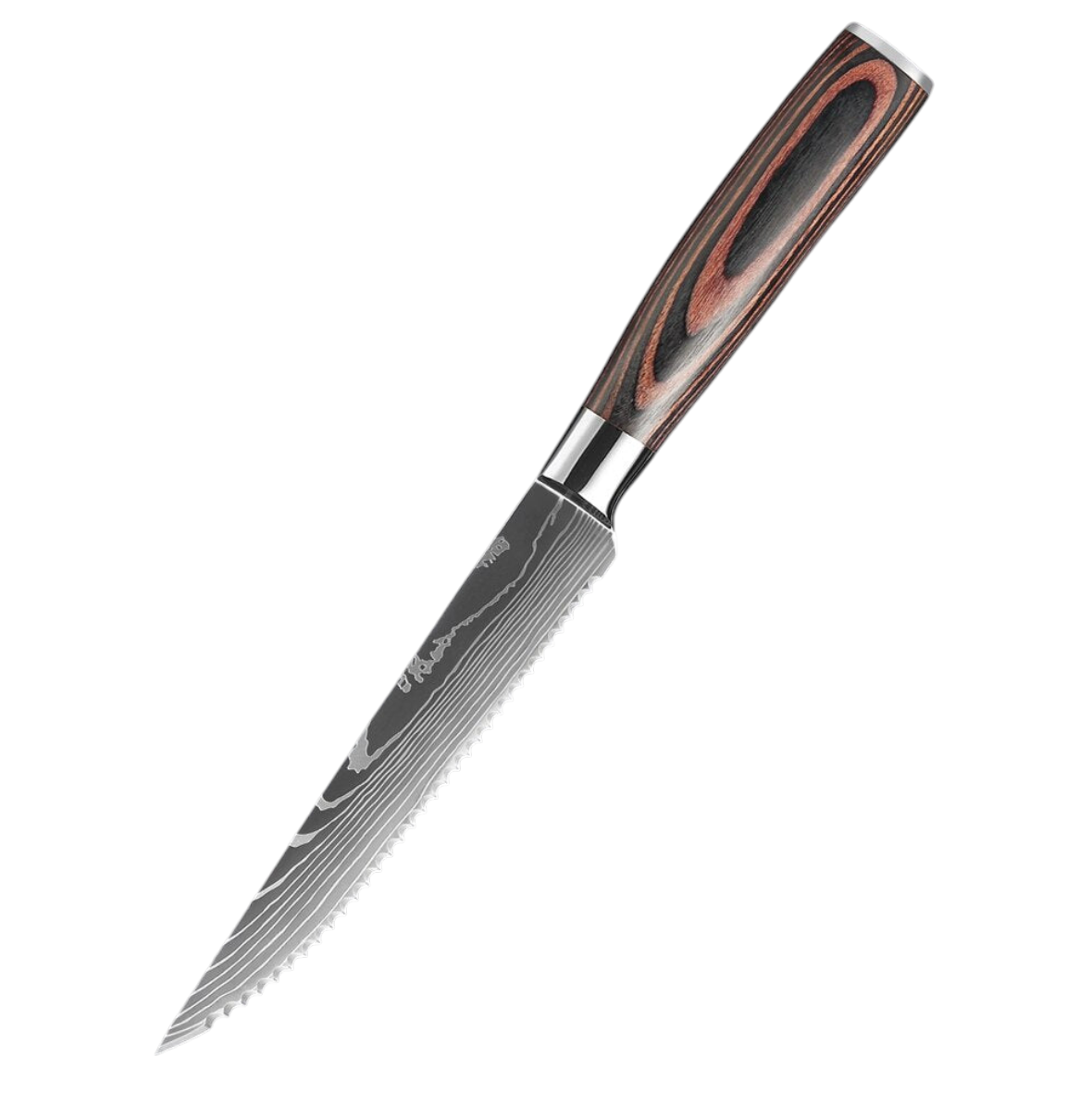 Set de Couteaux à Steak — Lame Dentelée