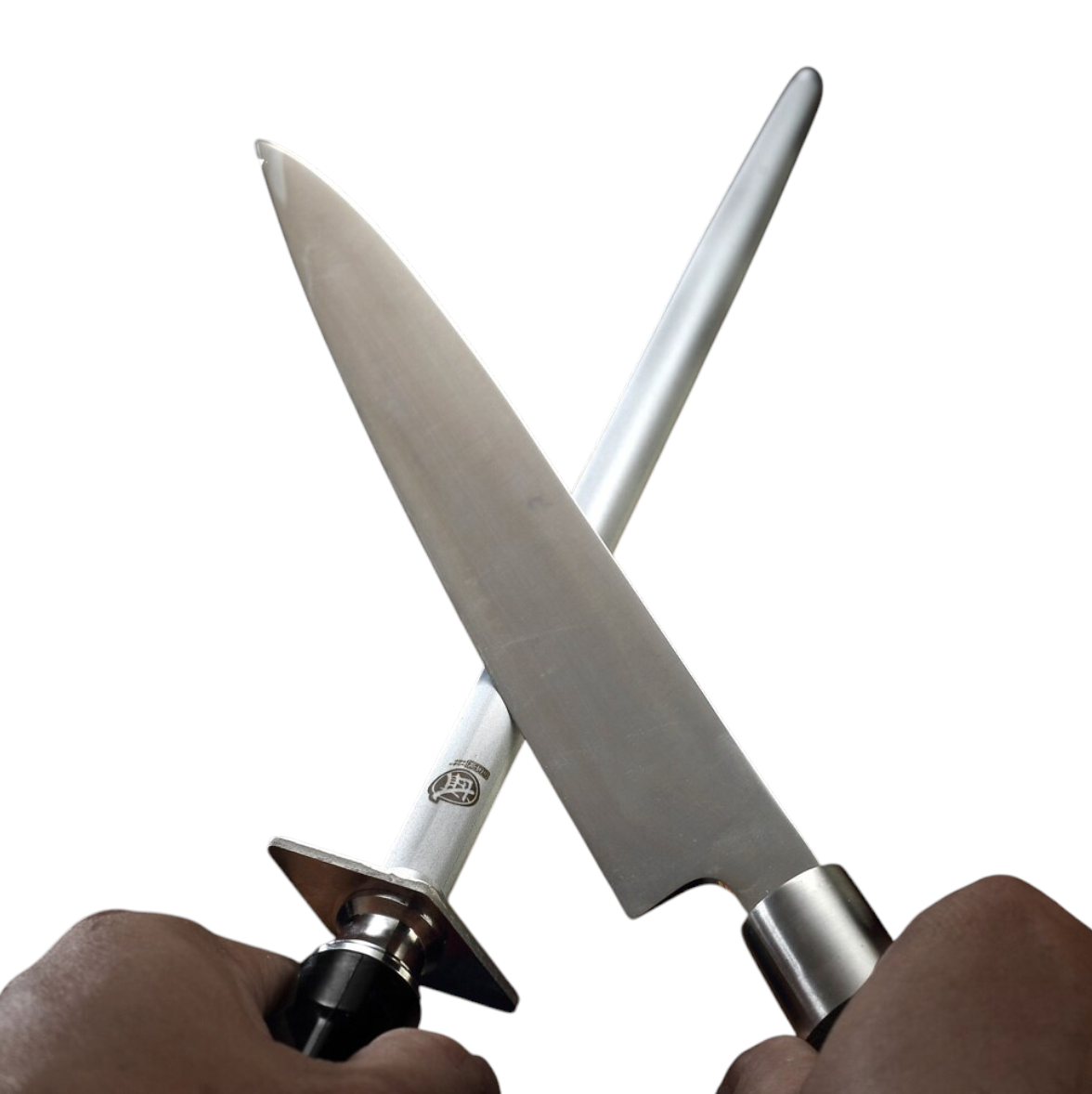 Fusil à Aiguiser Japonais — Tige Acier Carbone