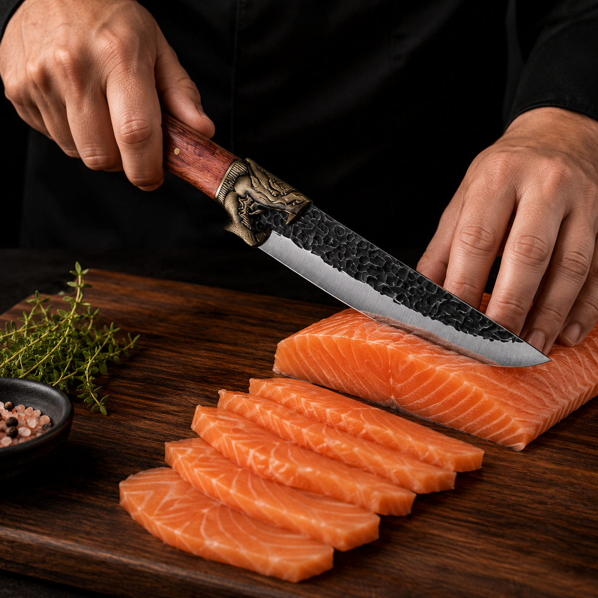 Couteau de Chef — Acier Inoxydable