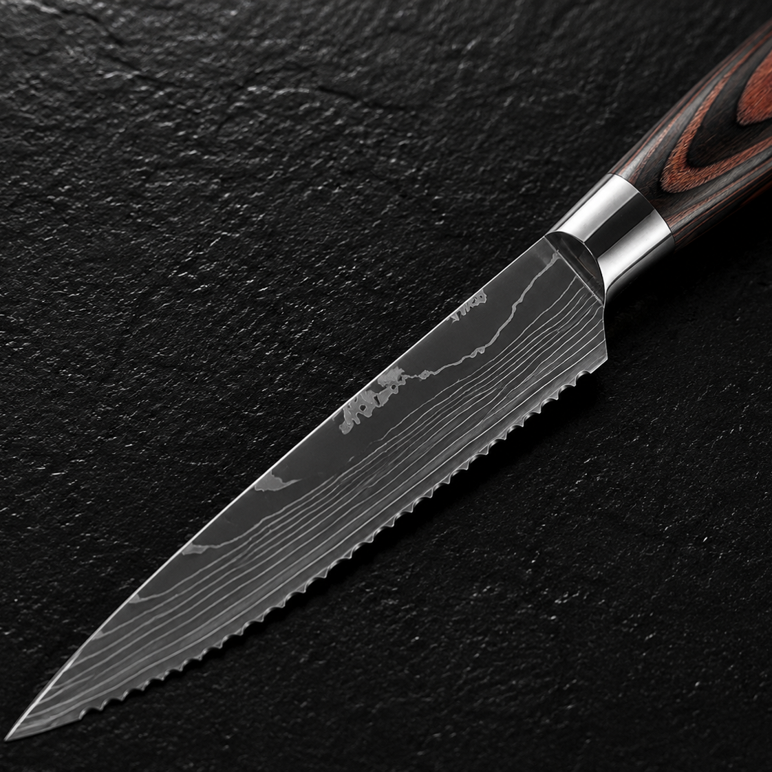 Set de Couteaux à Steak — Lame Dentelée