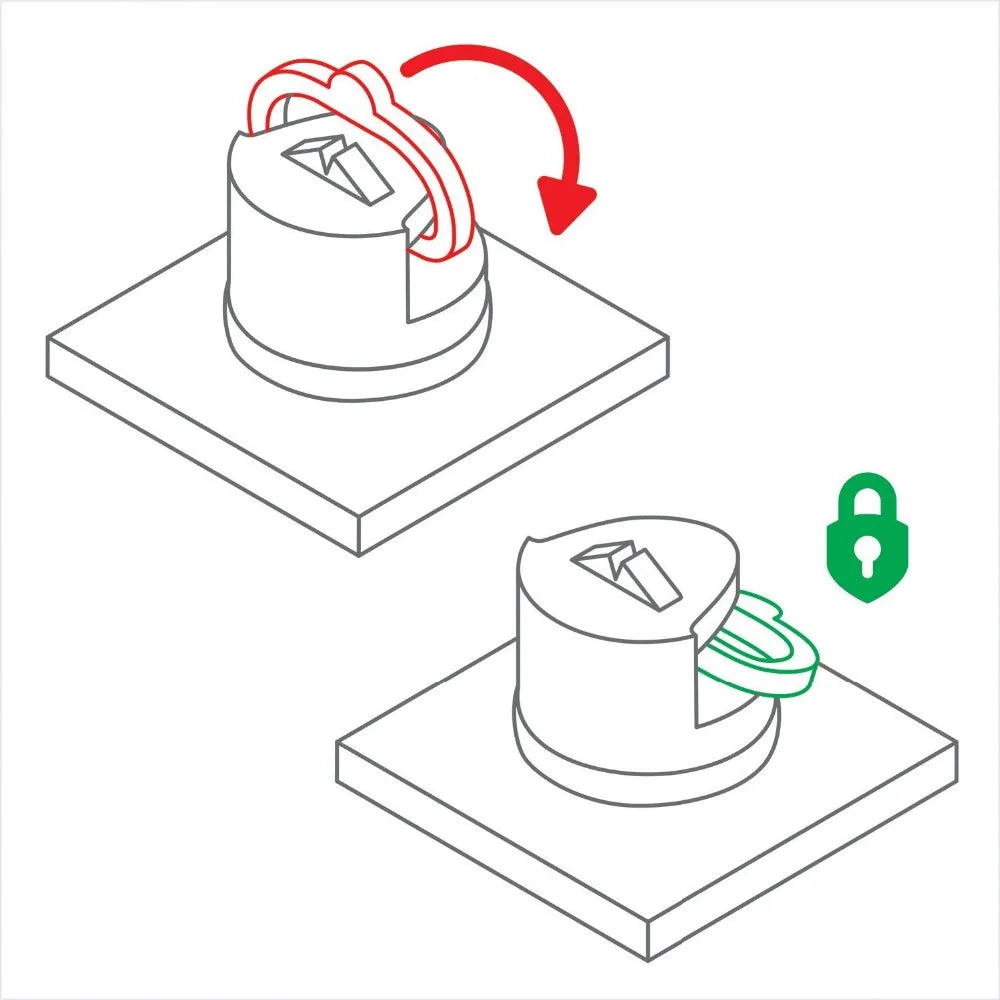 Aiguiseur à Ventouse — Sécurisé et Pratique